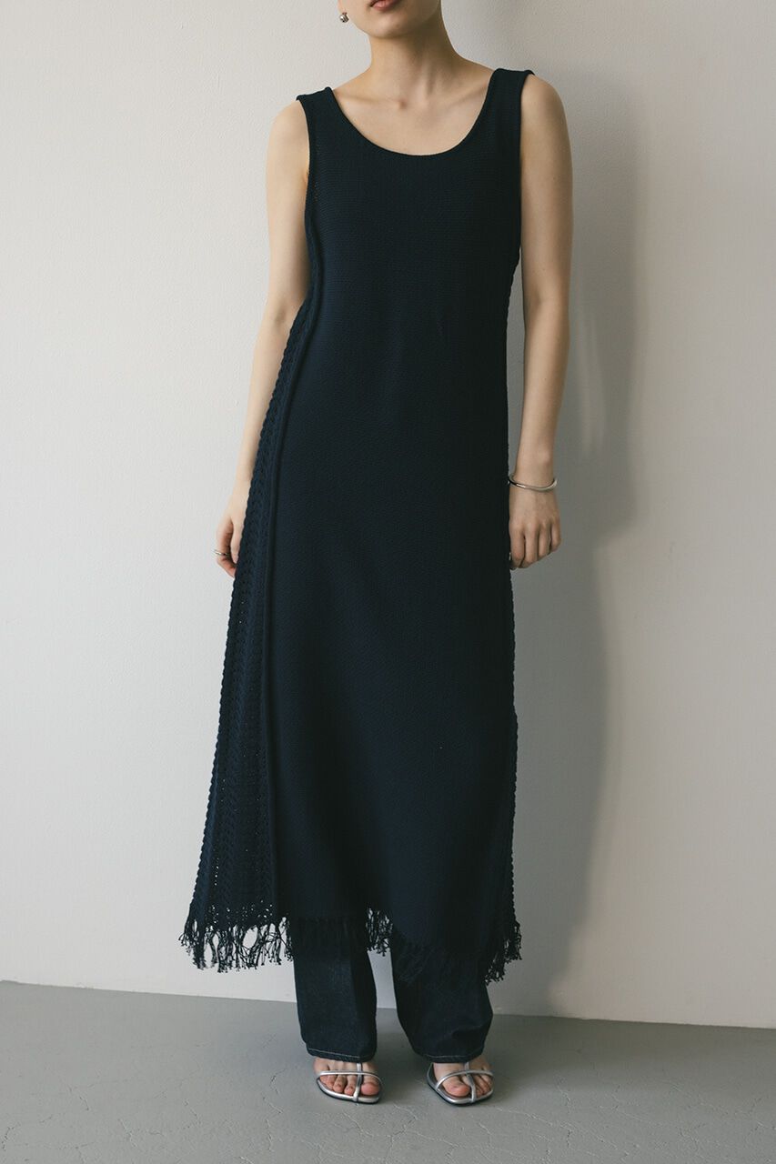 STYLEMIXER「コットンクロシェニットワンピース」|ワンピース|