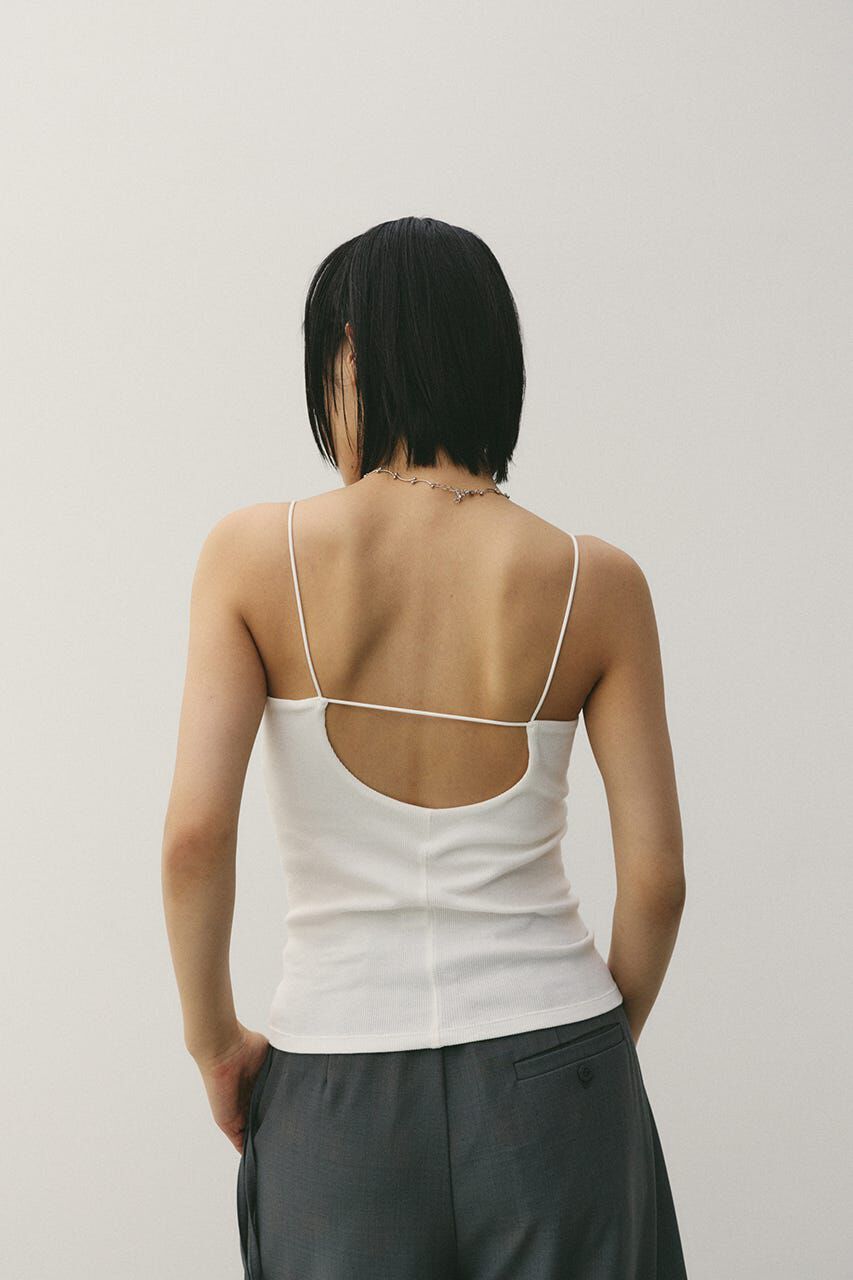 STYLEMIXER「カップ付きバックオープンキャミ」|キャミソール|