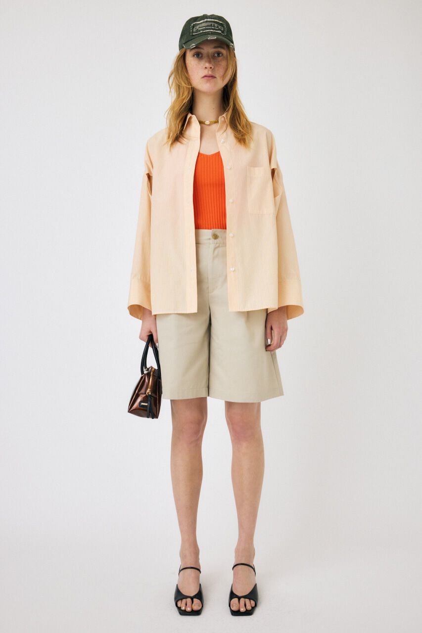 MOUSSY「ARM SLIT OVER シャツ」|シャツ・ブラウス|