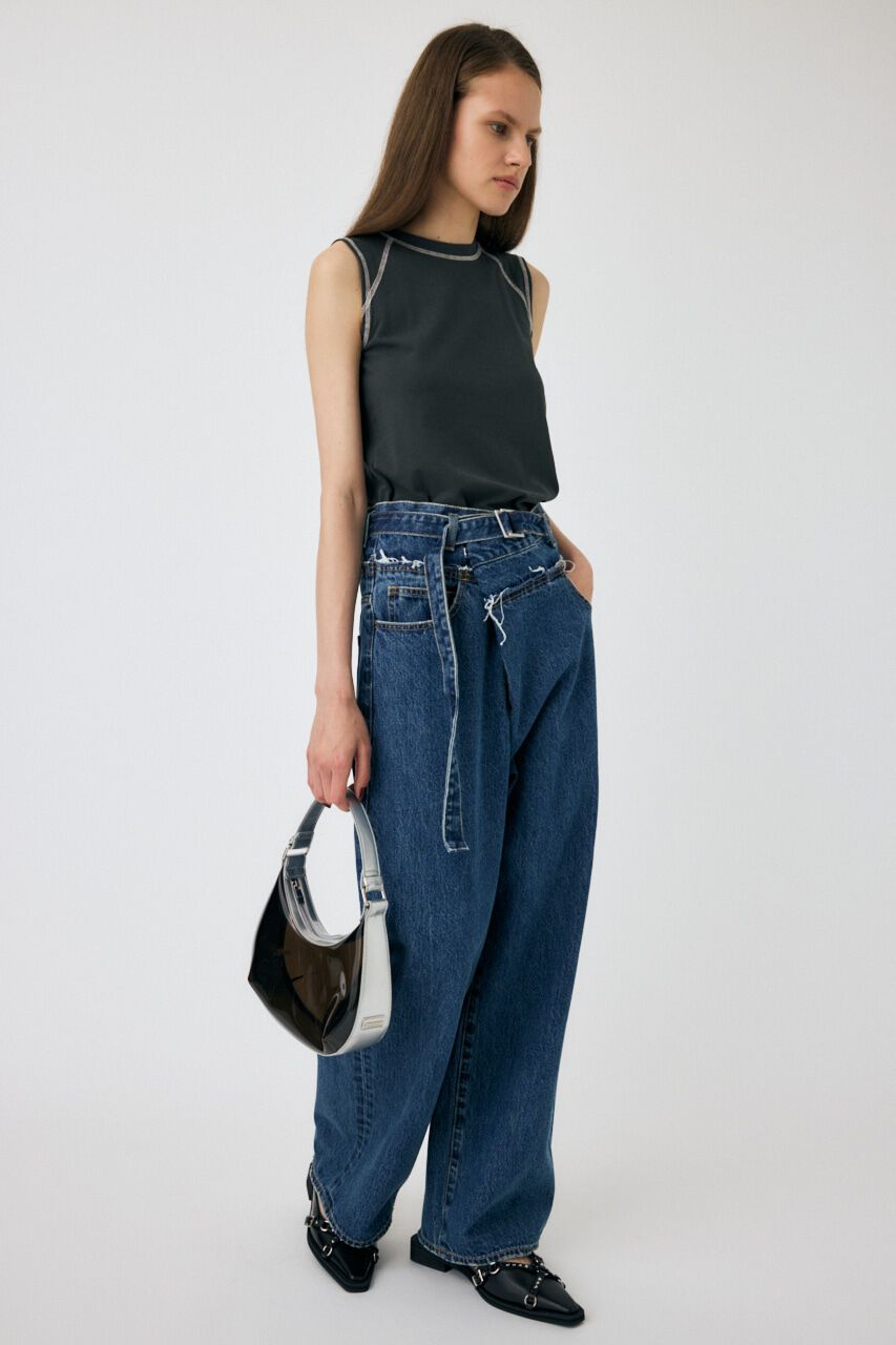 MOUSSY「SLEEVELESS RAGLAN Tシャツ」|その他|