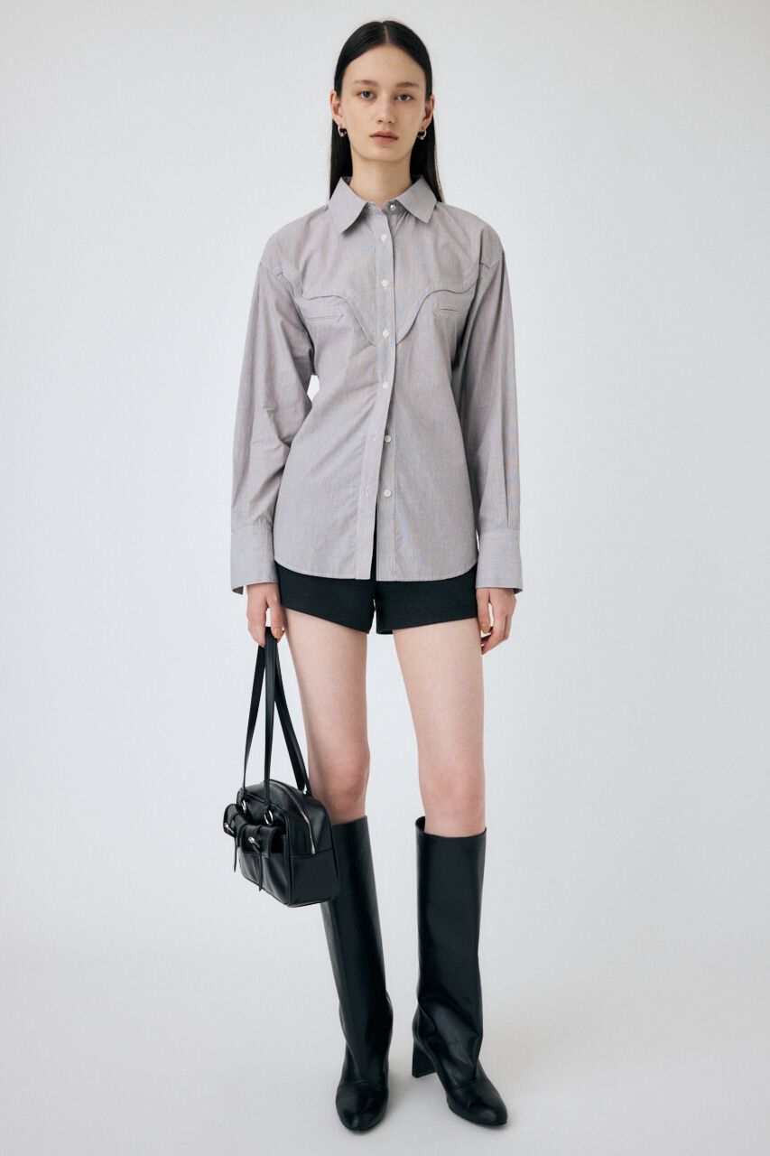 MOUSSY「WESTERN OVER シャツ」|シャツ・ブラウス|