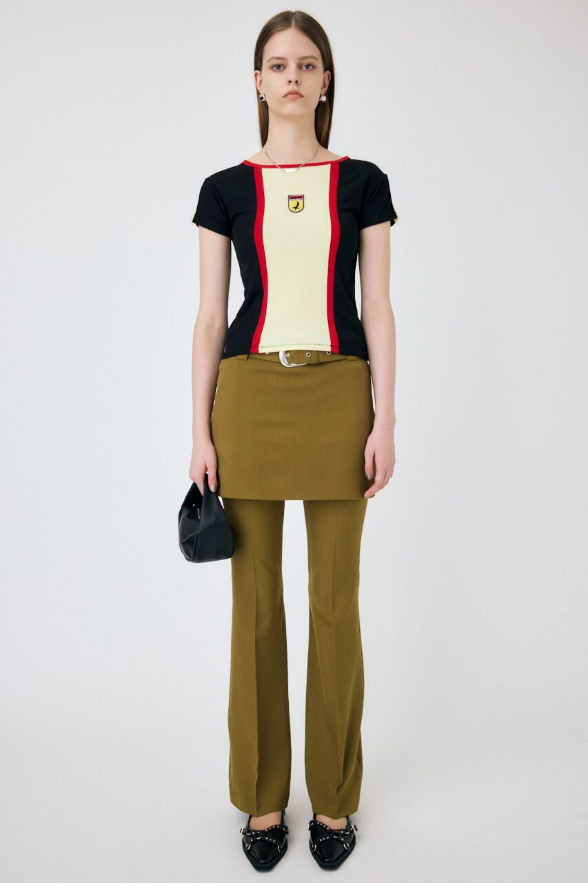 MOUSSY「LOWRISE SKIRT LAYERED フレア」|その他|