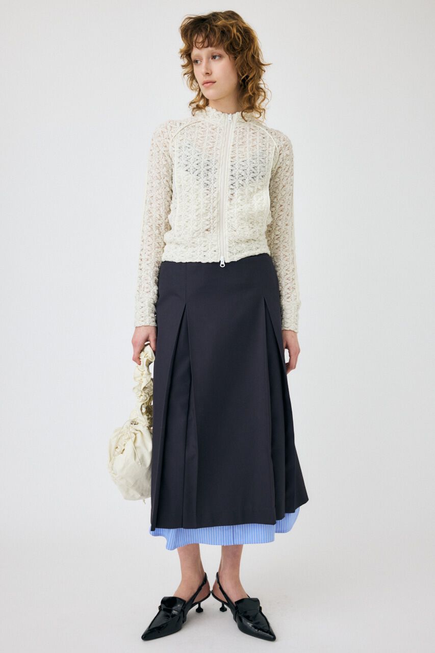 MOUSSY「LAYERED MIDI スカート」|スカート|