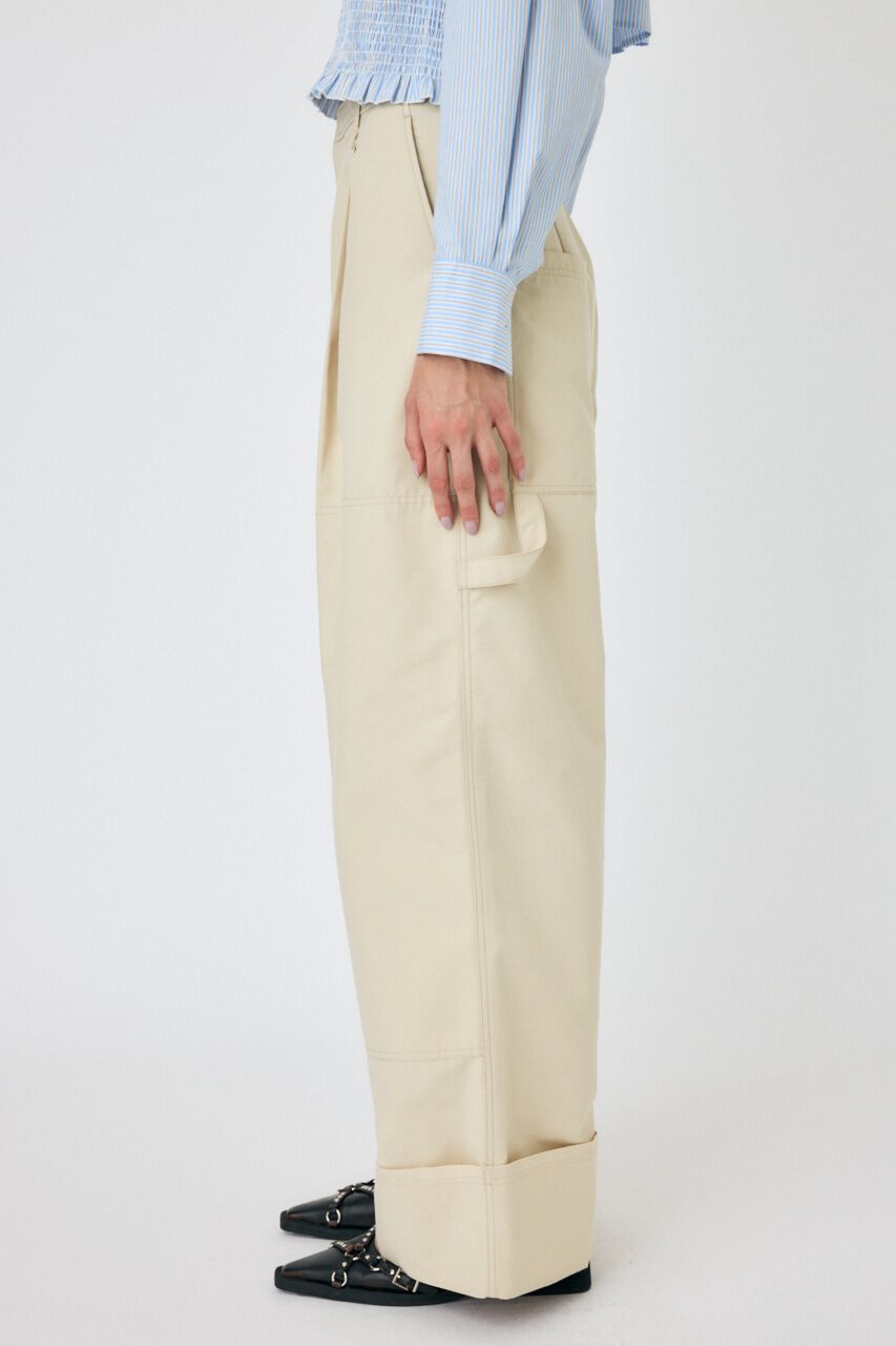 MOUSSY「DOUBLE KNEE タックパンツ」|その他|