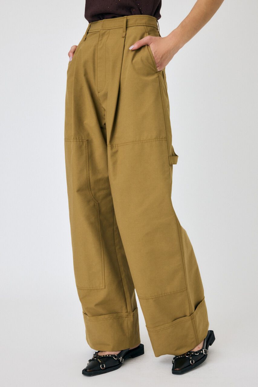 MOUSSY「DOUBLE KNEE タックパンツ」|その他|