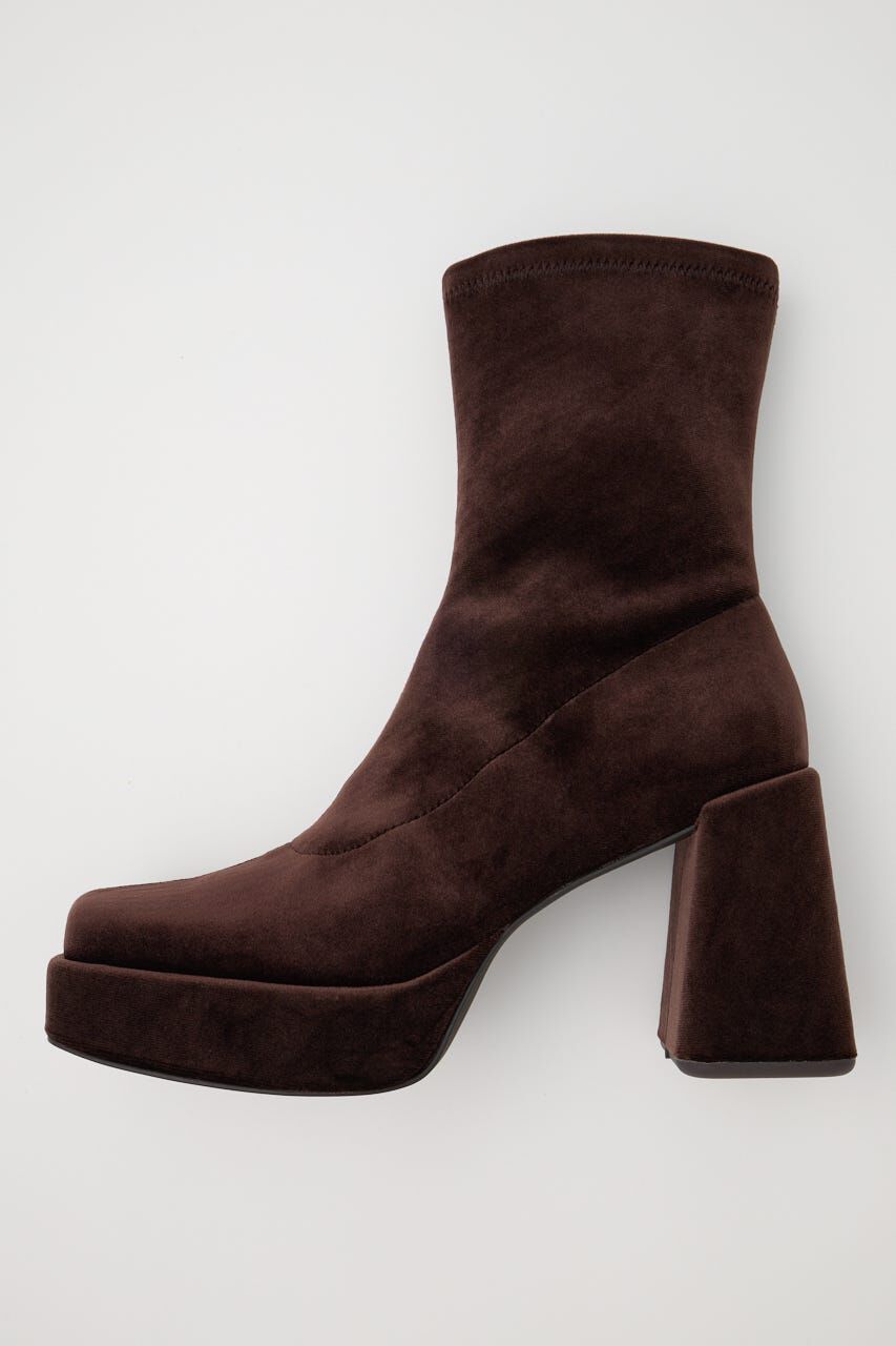 MOUSSY「STRETCH BLOCK HEEL ブーツ」|その他|