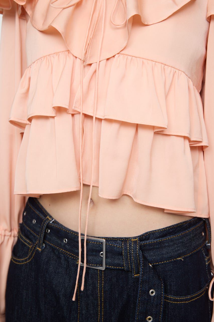 MOUSSY「PETAL ブラウス」|シャツ・ブラウス|