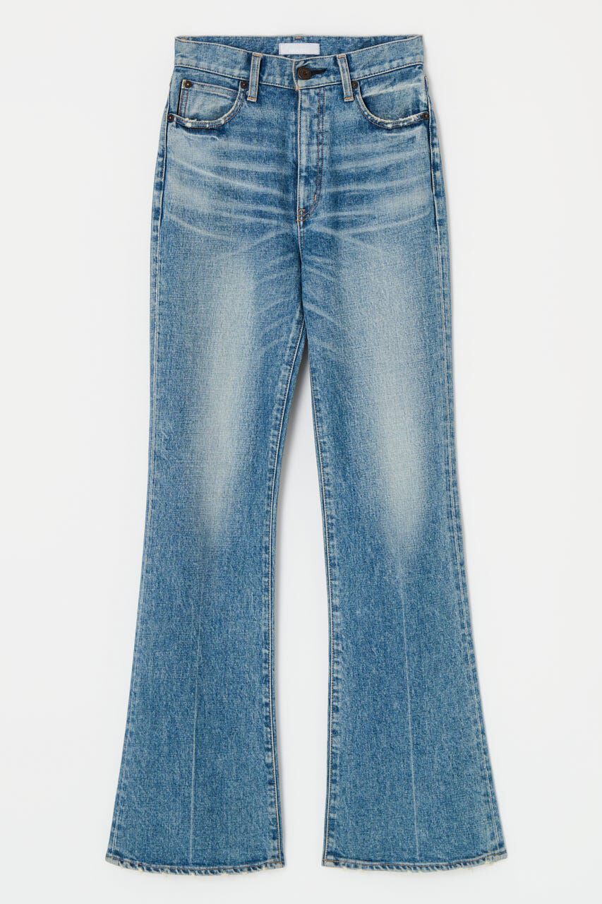 MOUSSY「MVS FLARE」|デニム|BLU