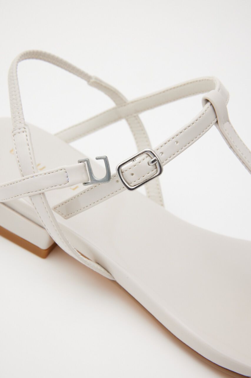 rienda「RRロゴフラットサンダル」|サンダル|