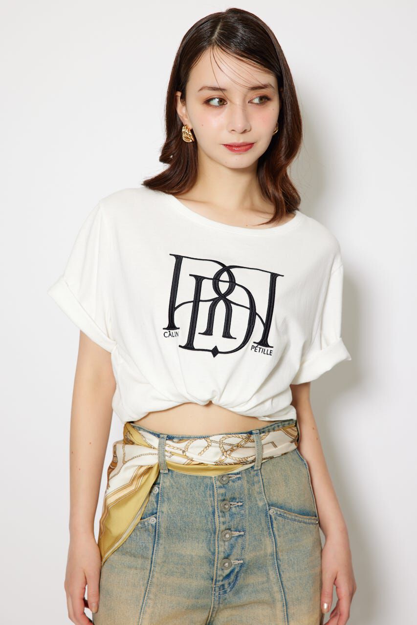rienda「RDロゴTシャツ」|Tシャツ・カットソー|