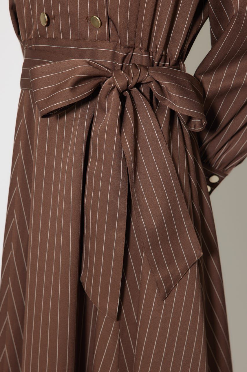 rienda「オープンカラーフレアワンピース」|ワンピース|