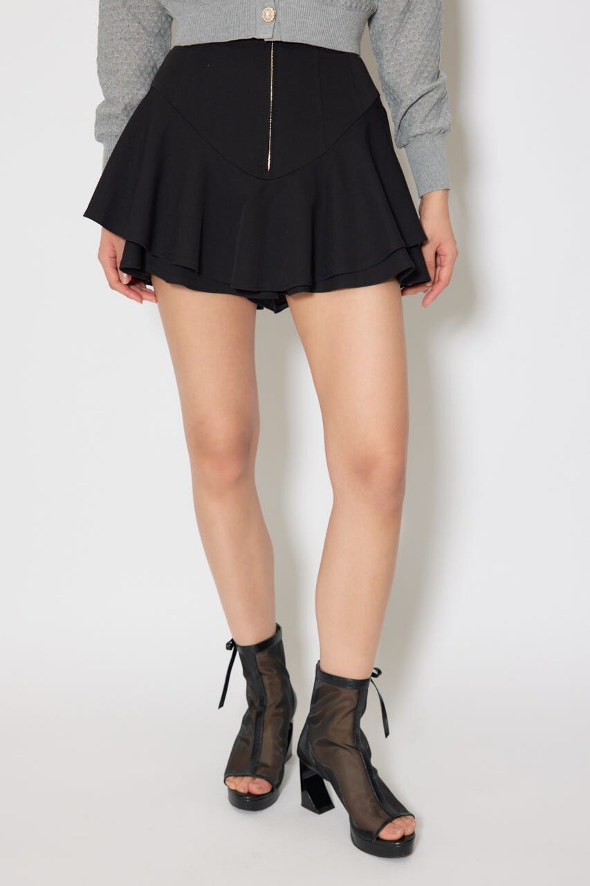 rienda「レイヤードヘムコルセットスコートショートパンツ」|その他|