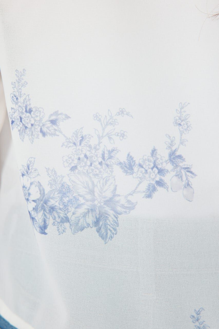 rienda「フリルカラートップス」|シャツ・ブラウス|