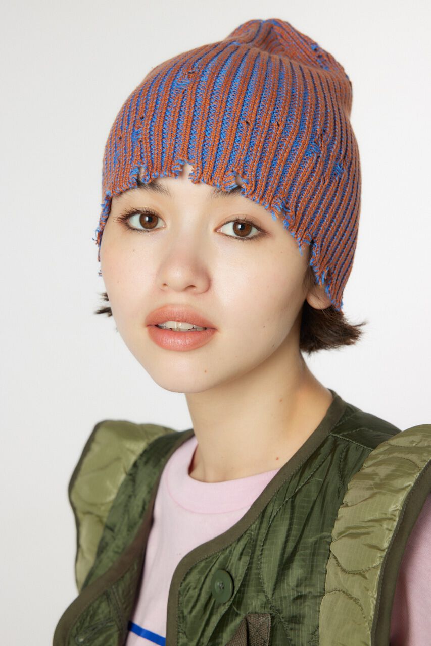 RODEO CROWNS「MIXダメージニットビーニー」|その他|