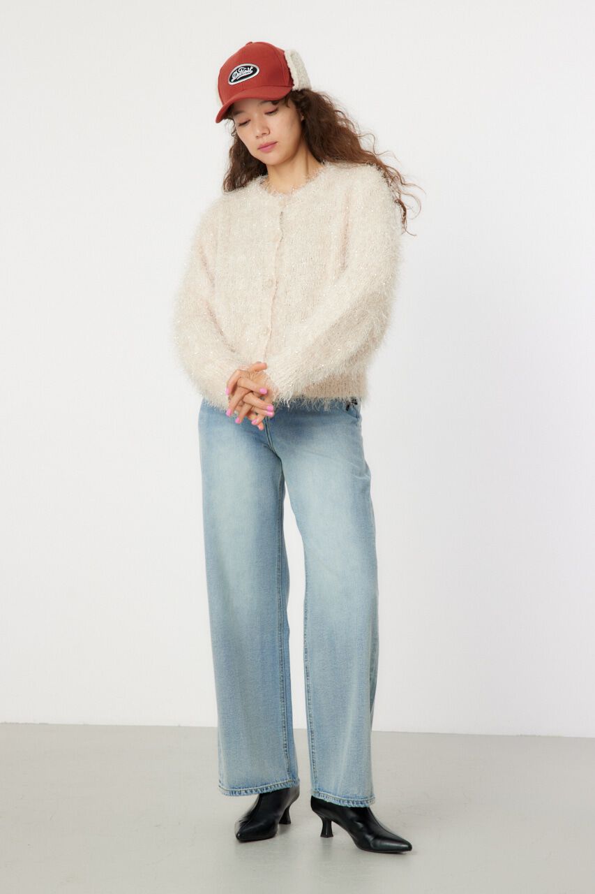 RODEO CROWNS「ラメシャギーニットカーディガン」|カーディガン|