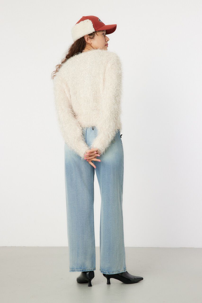 RODEO CROWNS「ラメシャギーニットカーディガン」|カーディガン|