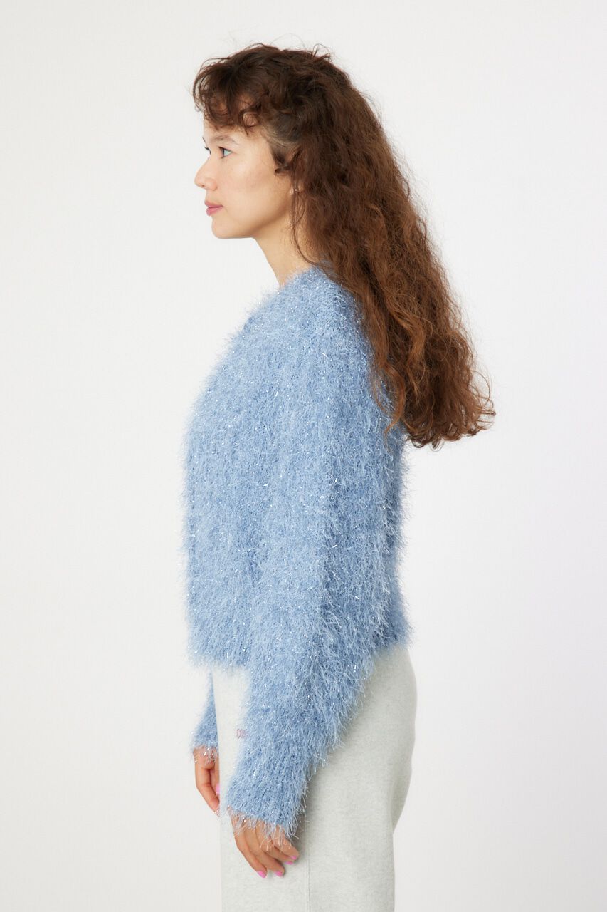 RODEO CROWNS「ラメシャギーニットカーディガン」|カーディガン|