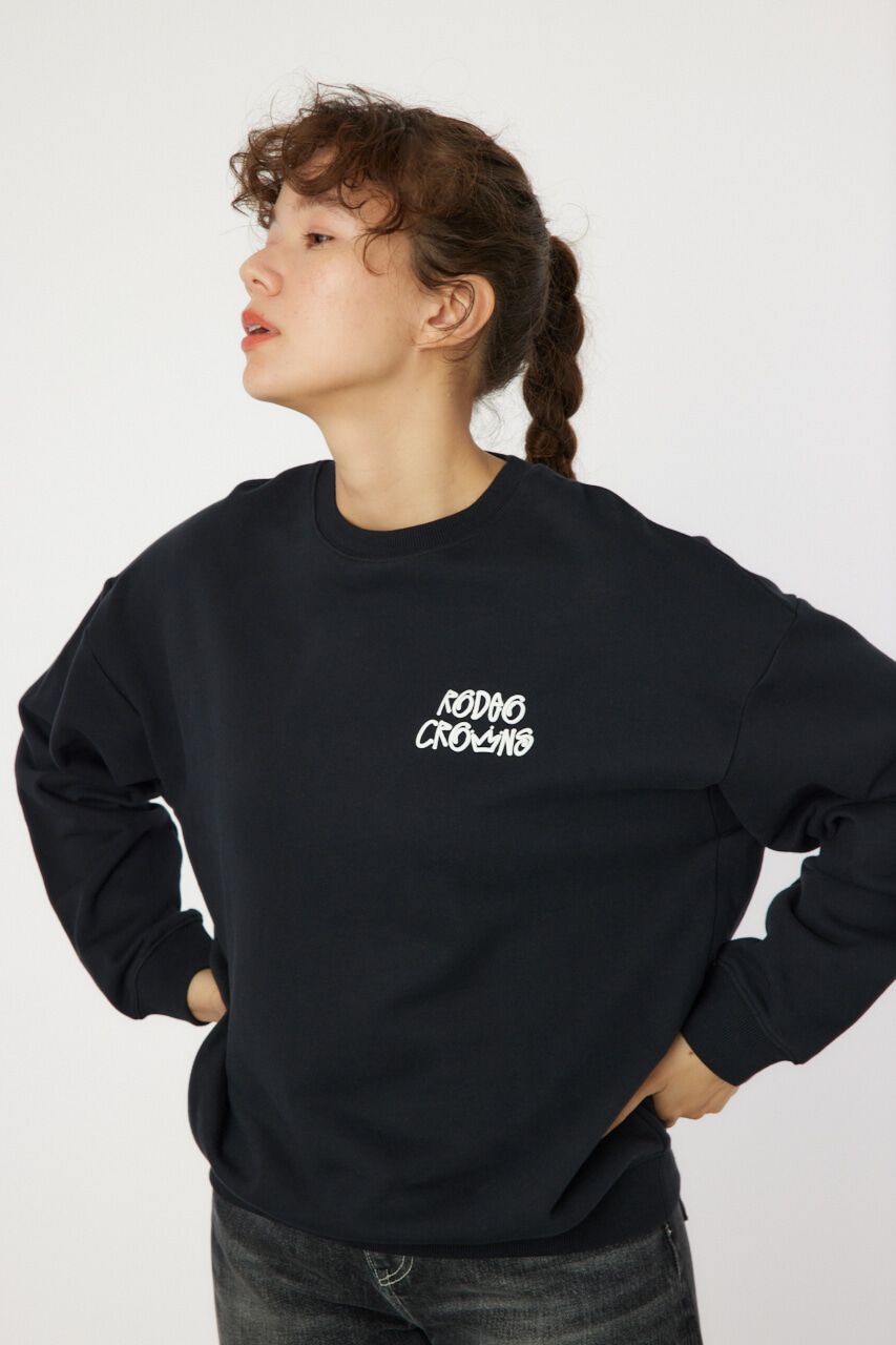 RODEO CROWNS「graffiti flagスウェットトップス」|パーカー|