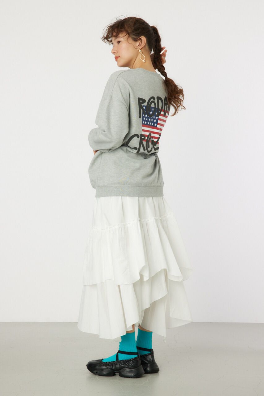 RODEO CROWNS「graffiti flagスウェットトップス」|パーカー|