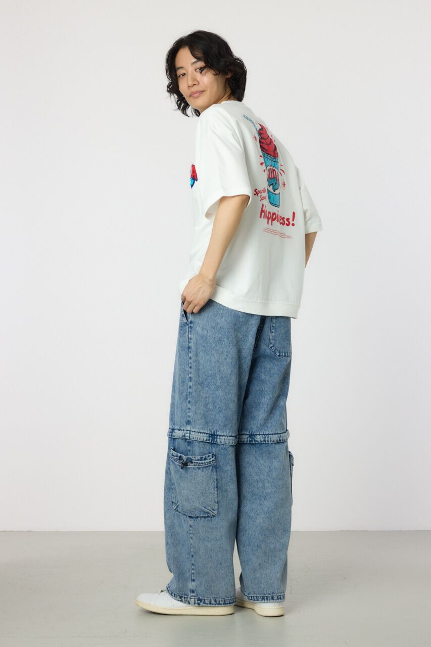 RODEO CROWNS「スムージーハーフスリーブスウェット」|Tシャツ・カットソー|