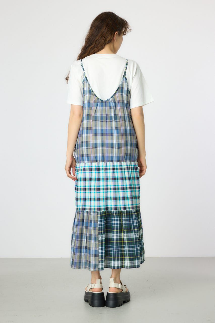 RODEO CROWNS「クレイジーチェックキャミワンピース」|ワンピース|