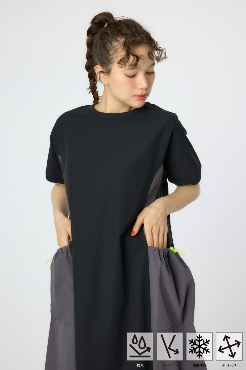 RODEO CROWNS「W/Rドッキングバルーンワンピース」|ワンピース|