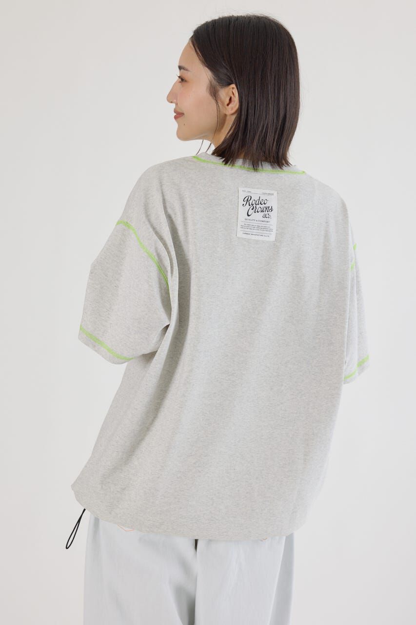 RODEO CROWNS「MASTER PROTECT ドロストビッグTシャツ」|Tシャツ・カットソー|