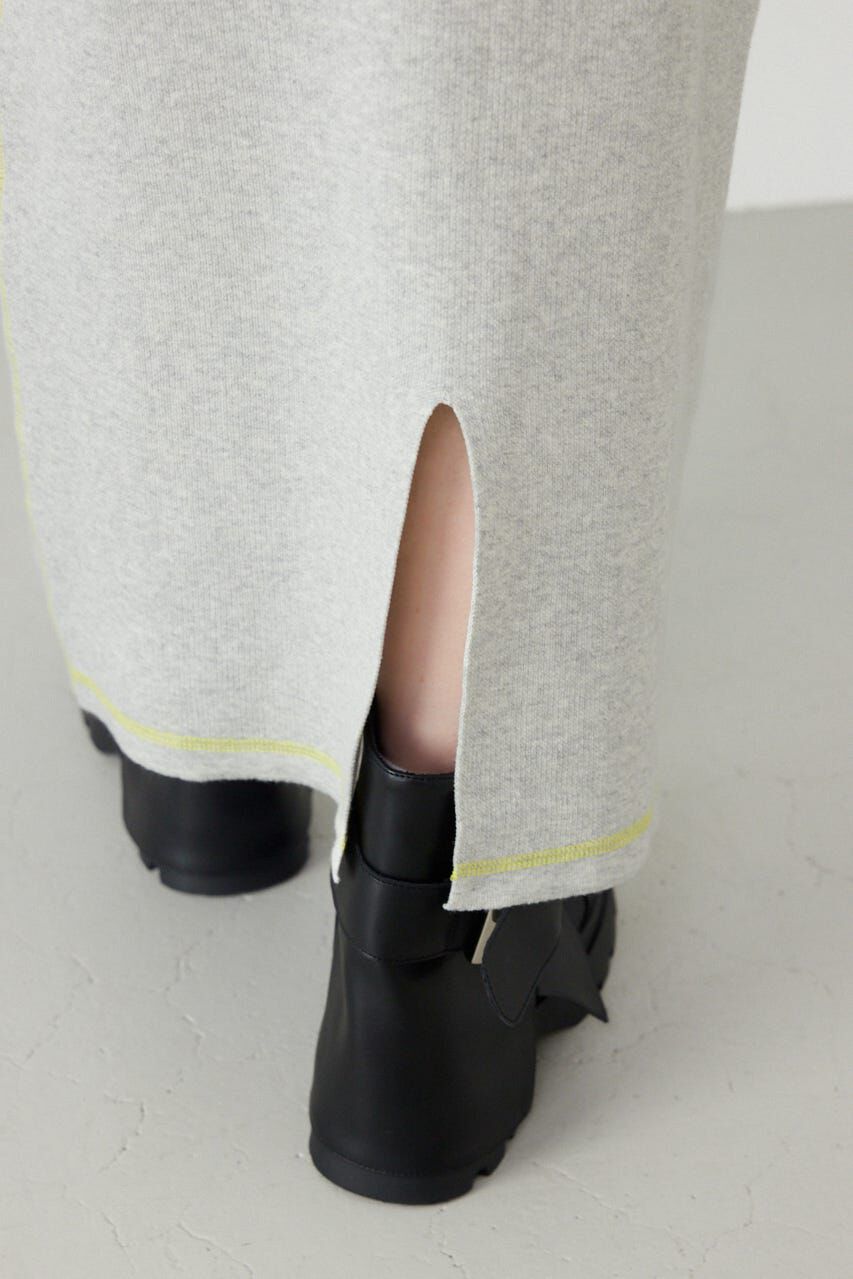 RODEO CROWNS「スウェットライクサイドステッチニットスカート」|スカート|