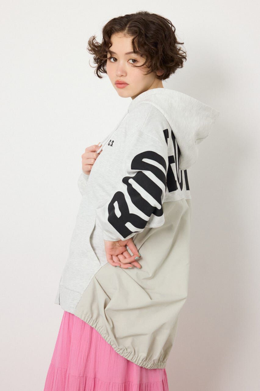 RODEO CROWNS「ドッキングロゴZIPパーカー」|パーカー|