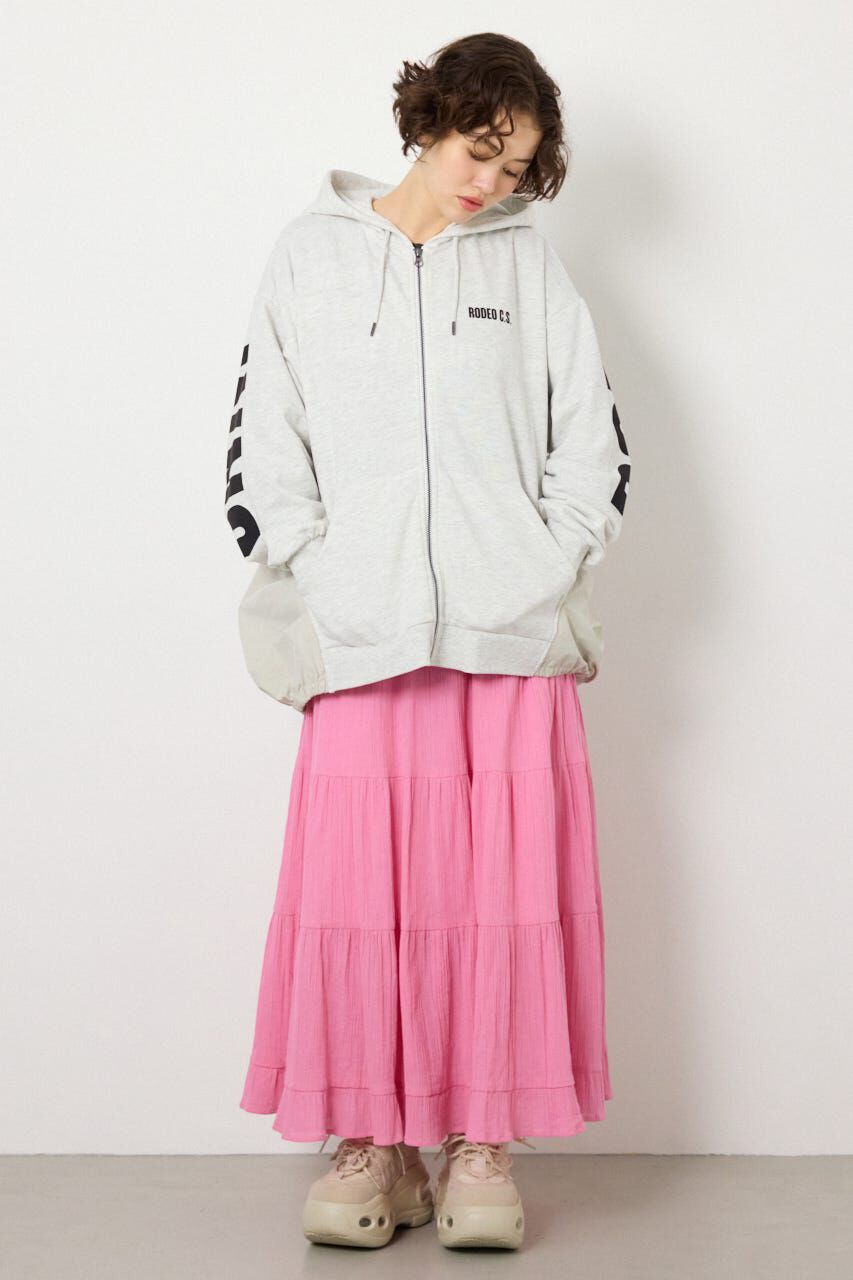 RODEO CROWNS「ドッキングロゴZIPパーカー」|パーカー|