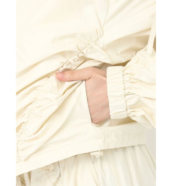 CALNAMUR「ギャザーボリュームブルゾン」|ブルゾン・スタジャン|