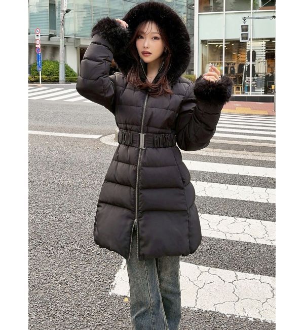 RESEXXY「フード付きダウンコート【完売サイズは品番：1526100221で販売中】」|ダウン|