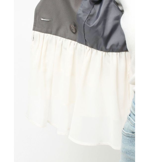 RESEXXY「ドッキングフリルミディジャケット」|その他|