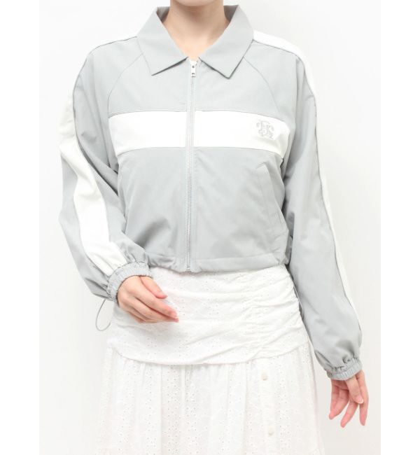 RESEXXY「バイカラーパイピングブルゾン」|ブルゾン・スタジャン|