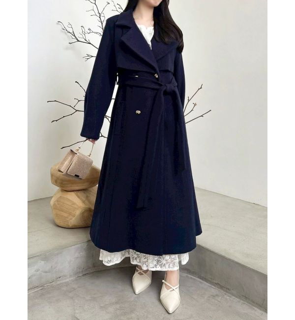 dazzlin「2WAYカラーレディコート」|トレンチコート|