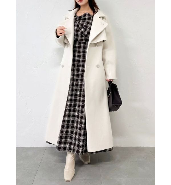 dazzlin「2WAYカラーレディコート」|トレンチコート|