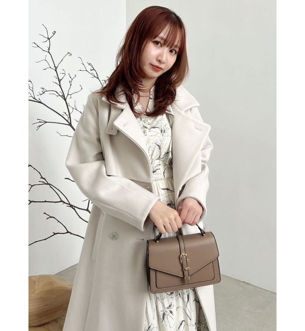 dazzlin「2WAYカラーレディコート」|トレンチコート|