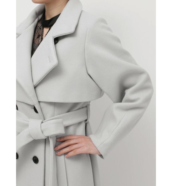 dazzlin「2WAYカラーレディコート」|トレンチコート|