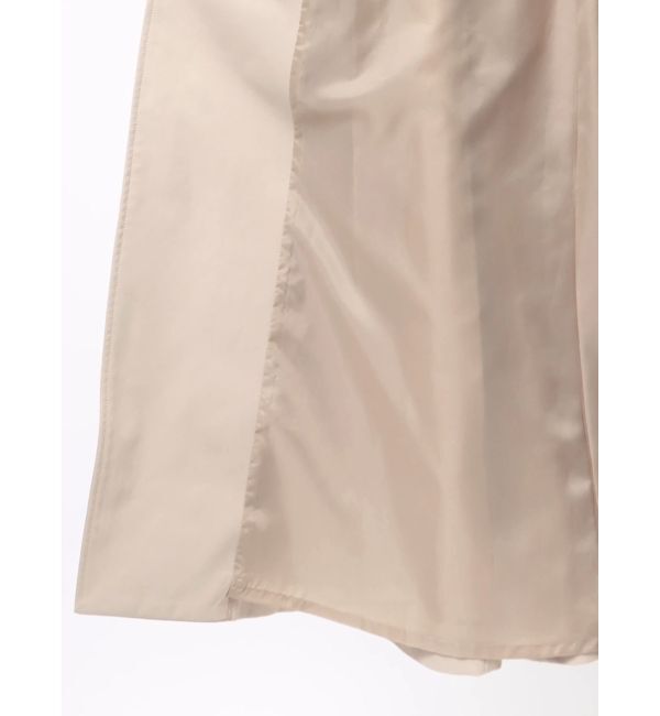 dazzlin「ビッグカラーフリルスリーブトレンチコート」|トレンチコート|