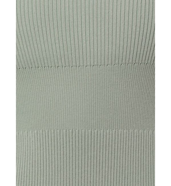 EMODA「ワイドストラップリブスリットワンピース」|ワンピース|