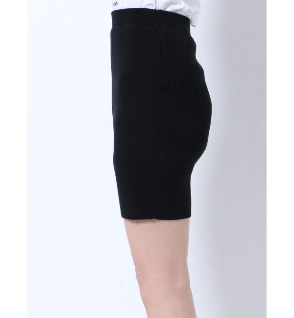 EMODA「ミニマルリブスカート」|スカート|