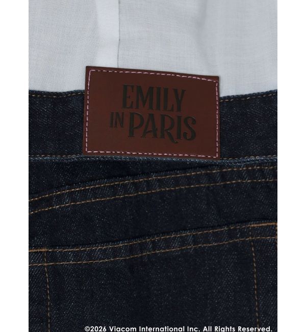 MERCURYDUO「【EMILY IN PARISコラボ】2WAYハイウエストワイドデニムパンツ」|その他|