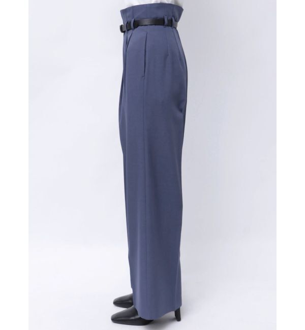 MURUA「フェイクレザーベルトハイウエストパンツ」|その他|