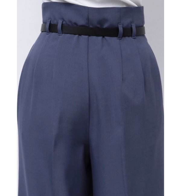 MURUA「フェイクレザーベルトハイウエストパンツ」|その他|
