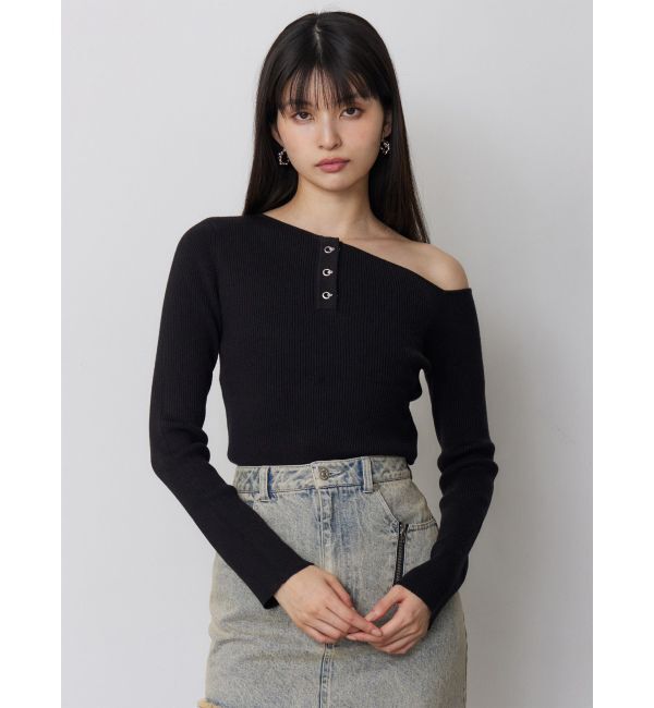 MURUA「ワンショルタイニット」|ニット・セーター|