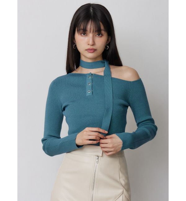 MURUA「ワンショルタイニット」|ニット・セーター|