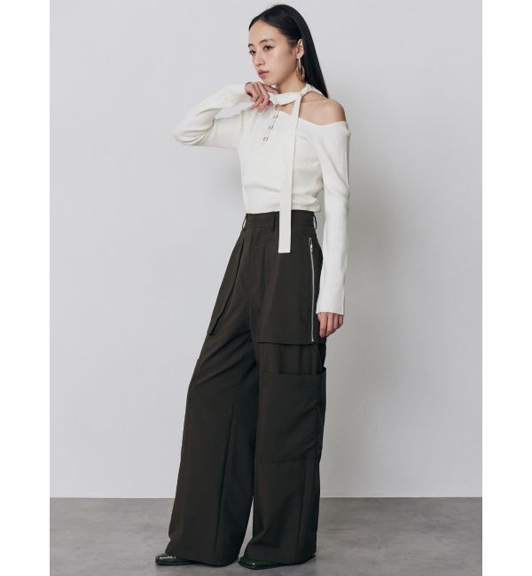 MURUA「ワンショルタイニット」|ニット・セーター|