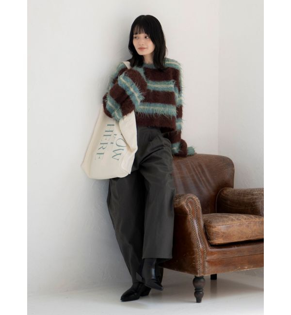 Ungrid「ビッグロゴトートバッグ」|トートバッグ|