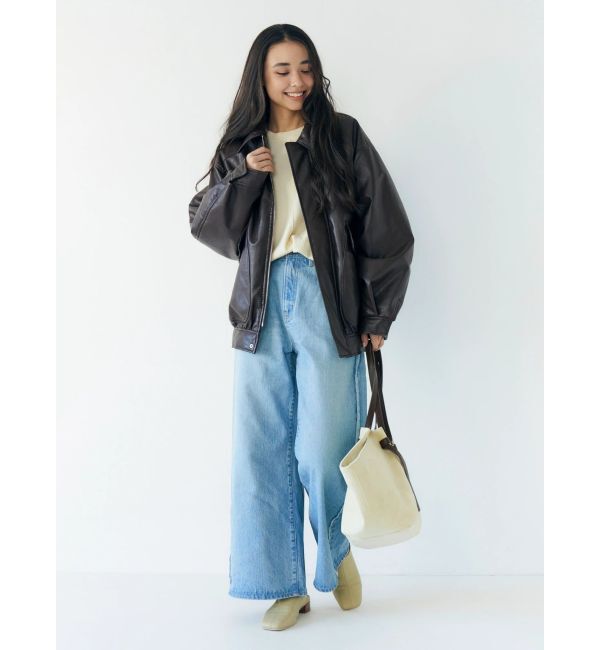 Ungrid「ミニループヤーンルーズニット」|ニット・セーター|