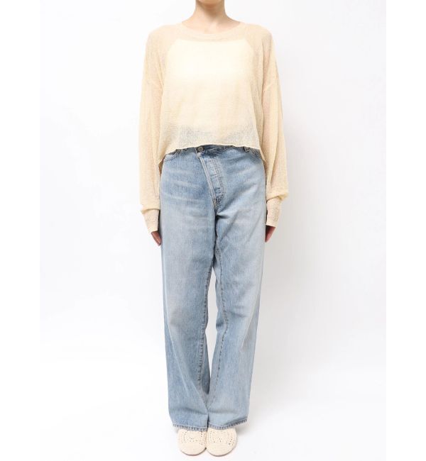 Ungrid「シアーショートニット」|ニット・セーター|